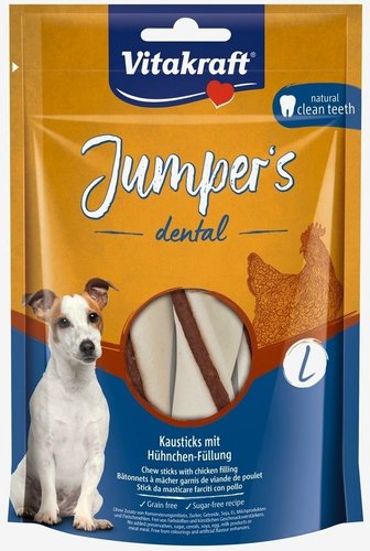 Vitakraft Jumpers dental kip twisted L, 150g, hond
