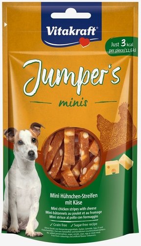 Vitakraft Jumpers minis kip kaas, 80g, hond