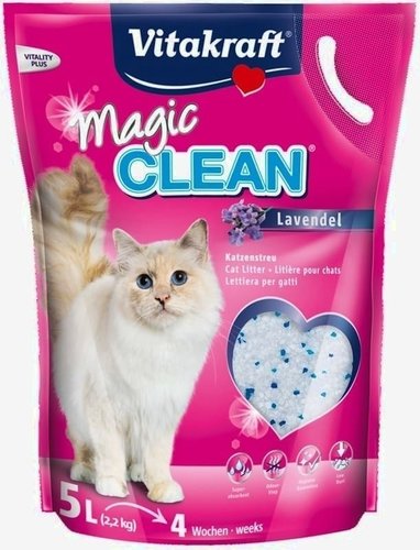 Vitakraft Magic Clean 5 ltr lavendel