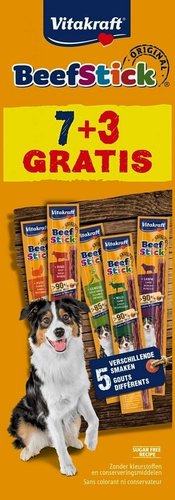 Vitakraft Multipack Beef Sticks 7+3