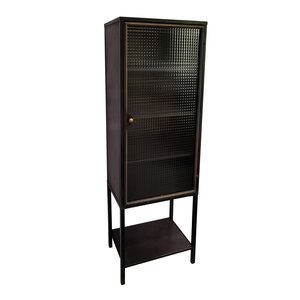 Vitrinekast Bologna - D 41 x B 55 x H 165 cm