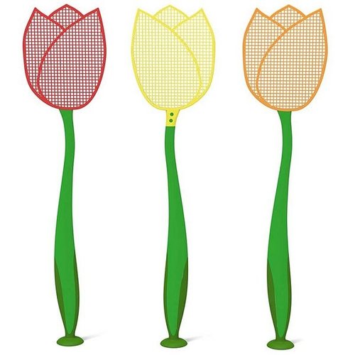 Vliegenmepper tulp ass.