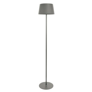 Vloerlamp LED D 28 x H 160 cm oplaadbaar USB 10400MAH zand - afbeelding 1