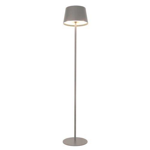 Vloerlamp LED D 28 x H 160 cm oplaadbaar USB 10400MAH zand - afbeelding 2