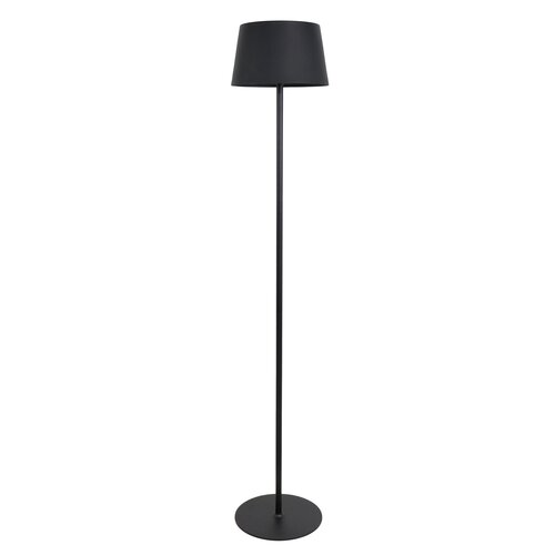 Vloerlamp LED oplaadbaar - D28xH160cm Mat zwart - afbeelding 1