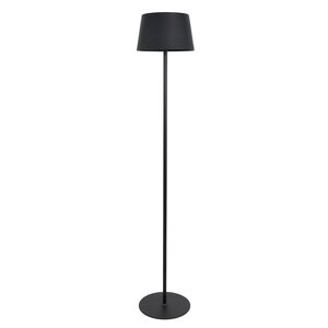 Vloerlamp LED oplaadbaar - D28xH160cm Mat zwart - afbeelding 1