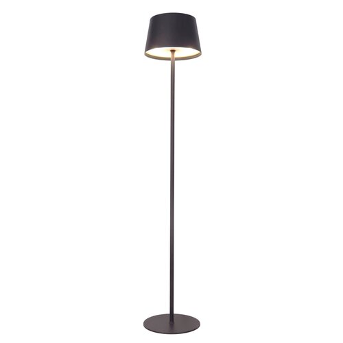 Vloerlamp LED oplaadbaar - D28xH160cm Mat zwart - afbeelding 2