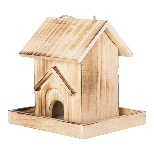 Vogelvoederhuis Pine Carbon - 22 x 19,5 x 22,5 cm - afbeelding 1