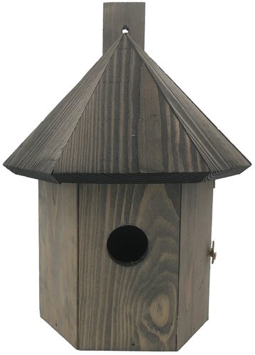 Vogelhuisje Zeshoek - 21 x 20 x 28 cm - afbeelding 2