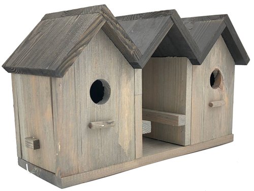 Vogelvoederhuisje met Pindakaaspothouder - 35 x 13 x 19 cm - afbeelding 3