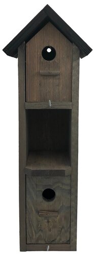 Vogelvoederhuisje Met Pindakaaspothouder - 43,5x15x13cm
