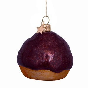 Vondels Kersthanger Bossche bol glas - H6cm - afbeelding 2