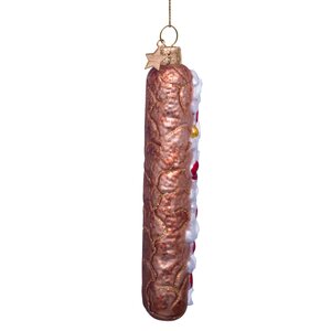 Vondels Kerstornament glas frikandel speciaal - H10cm - afbeelding 5