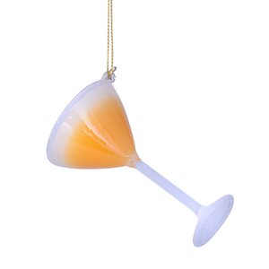 Vondels Kerstornament glas pornstar martini - H9cm - afbeelding 3