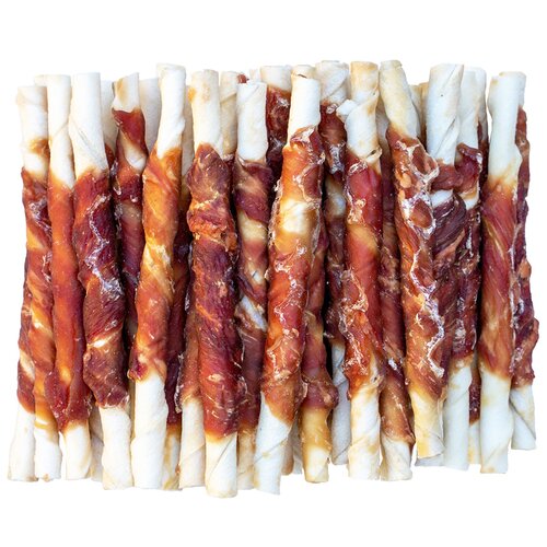 Voskes Rawhide Eend Twist - 400gr - afbeelding 2