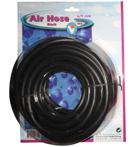 VT Air Hose Black 6/9 mm 15 m