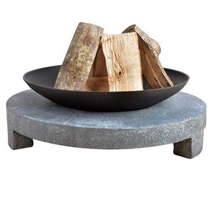 Vuurschaal granito tafel rond