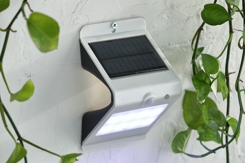 Wandlamp solar met bewegingsensor 10x8x16cm ww - afbeelding 2