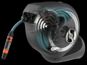 Wandslangenbox 15 RollUp S wit - afbeelding 4