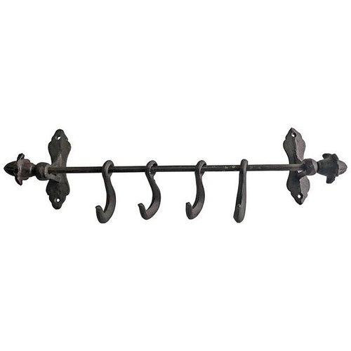 Wandstang met 4 haken