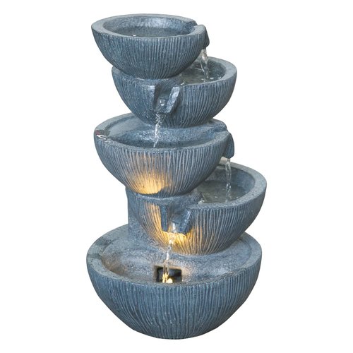 Waterornament kommen - 23 x 20 x 35 cm - afbeelding 2