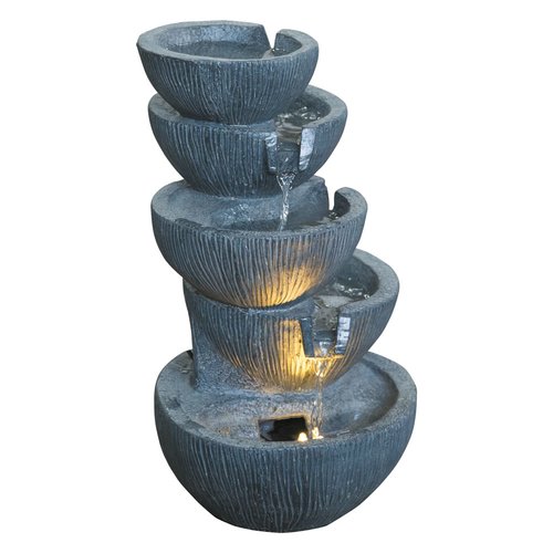 Waterornament kommen - 23 x 20 x 35 cm - afbeelding 3