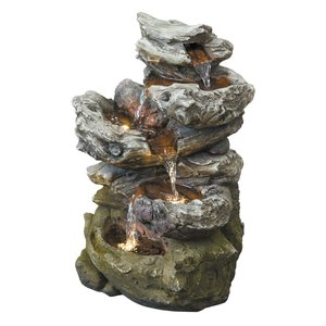 Waterornament rots - 25 x 18 x 37 cm