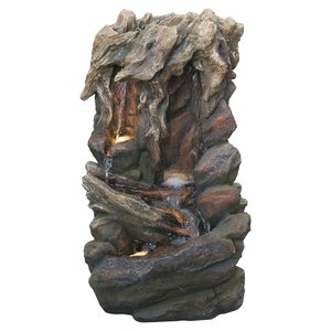 Waterornament rots - 47 x 37 x 82 cm - afbeelding 2