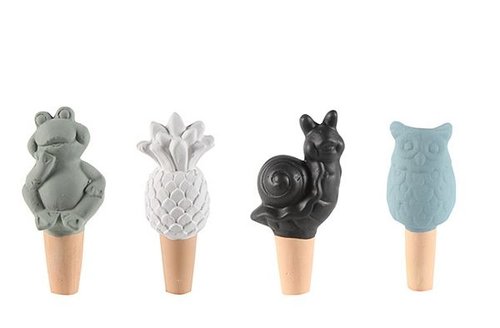 Watersteker figuur Deco kleur D6x5 H15 4 assorti