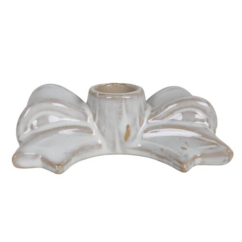 Waxinelichthouder strik 15 x 9 x 4,5 cm 3 assorti