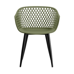 Webbing kunststof tuinstoel olijfgroen - afbeelding 2