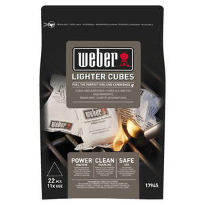 Weber Aanmaakblokjes Wit - 22st