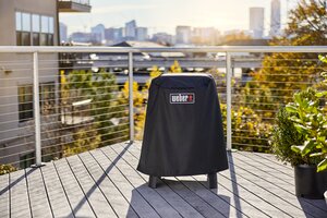 Weber barbecuehoes premium Lumin met stand - afbeelding 4