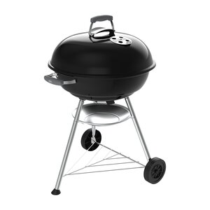 Weber Compact Kettle Houtskoolbarbecue zwart - Ø 57 cm - afbeelding 1