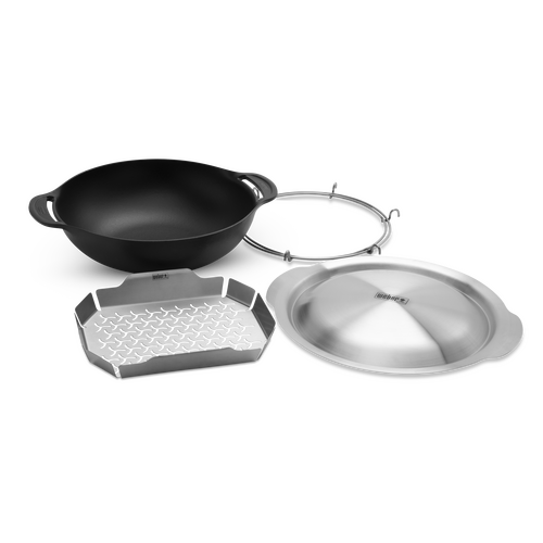 Weber Crafted wok&steamer - afbeelding 1