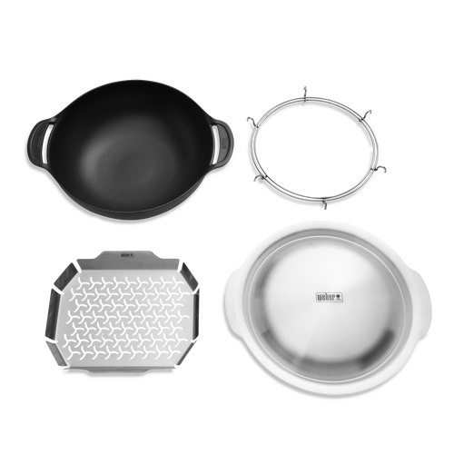 Weber Crafted wok&steamer - afbeelding 2