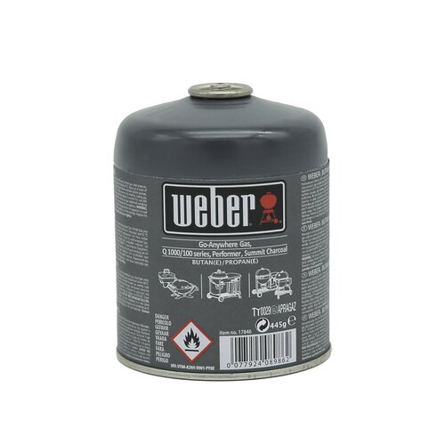 Weber gasbusje voor Q 100 serie/Performer Touch-N-Go