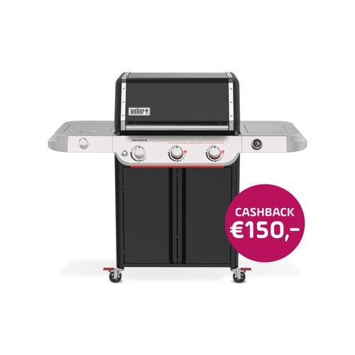 Weber Genesis E-335W gasgrill zwart - afbeelding 1
