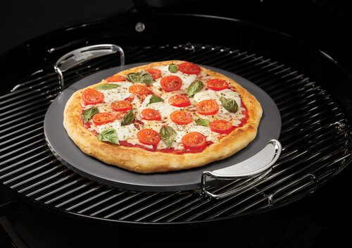 Weber Gourmet Barbecue System & Crafted geglazuurde pizzasteen d42.5cm - afbeelding 5