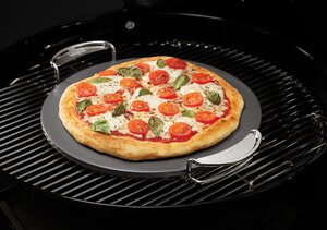 Weber Gourmet Barbecue System & Crafted geglazuurde pizzasteen d42.5cm - afbeelding 5
