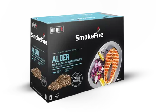 Weber houtpellets alder
