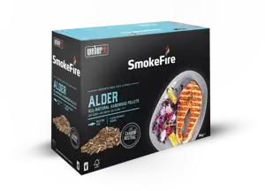 Weber houtpellets alder