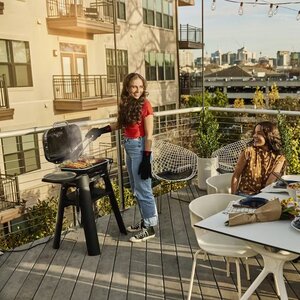 Weber Lumin Compact met Onderstel - Zwart - afbeelding 10