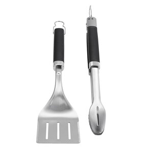 Weber precision set tang en spatel