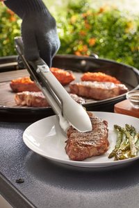 Weber® Premium Barbecuetang - Roestvrij staal, zwart - afbeelding 3