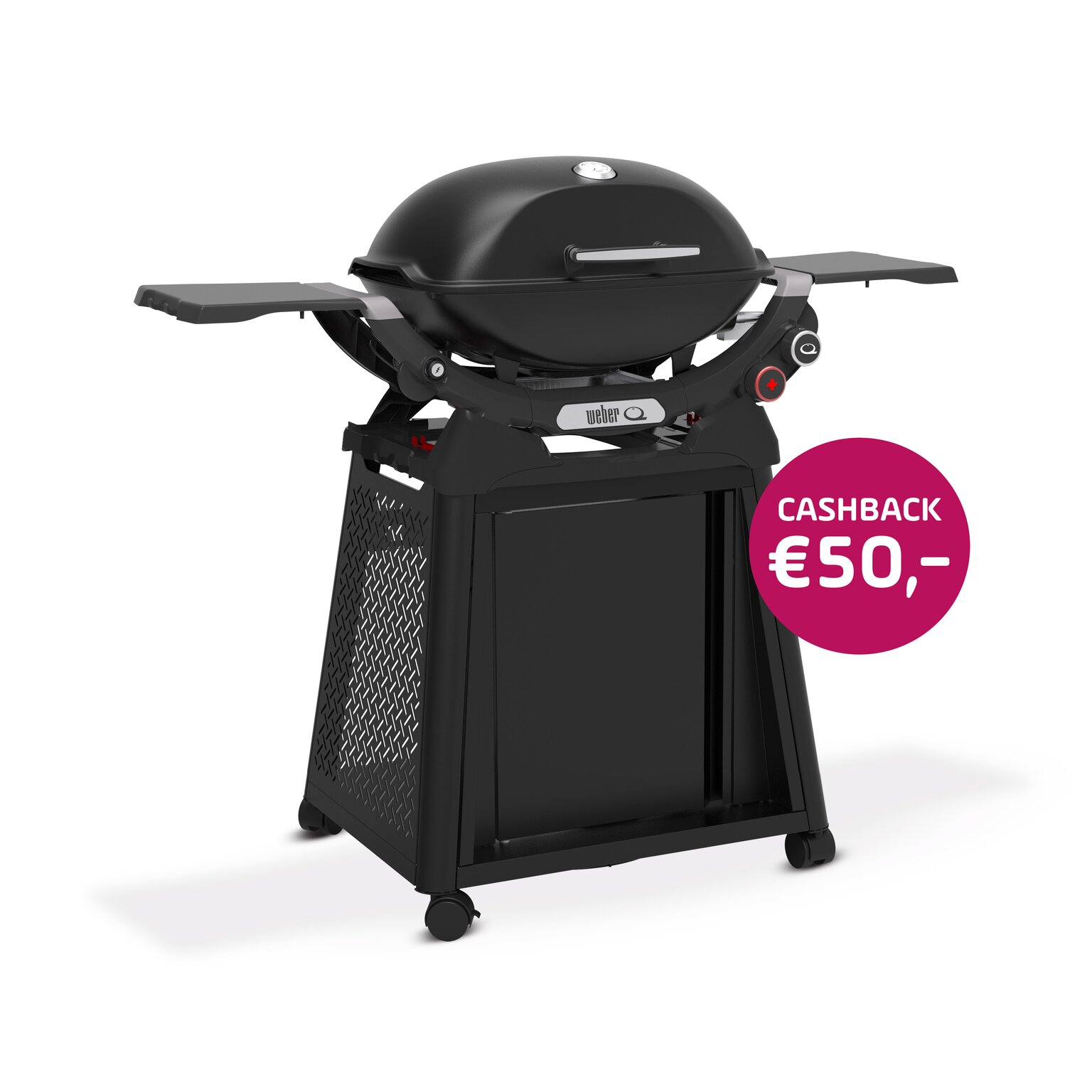 Weber Q2800N+ Gasbarbecue met Onderstel - Zwart - Tuincentrum