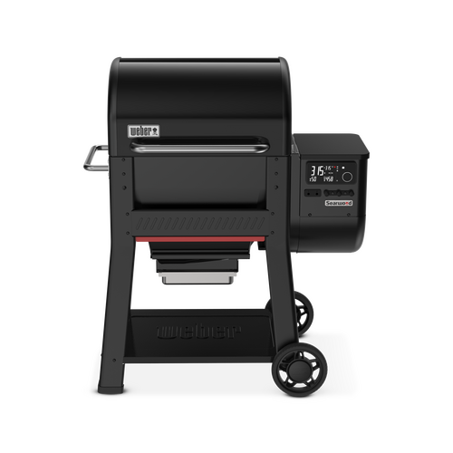 Weber Searwood 600 pelletgrill zwart - afbeelding 1