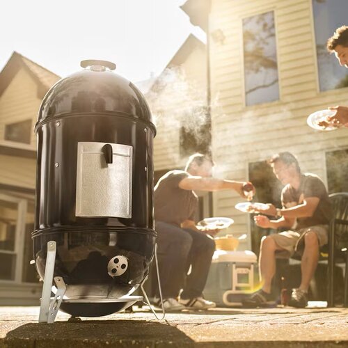 Weber Smokey Mountain Cooker Smoker - D57cm Zwart - afbeelding 5