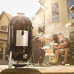 Weber Smokey Mountain Cooker Smoker - D57cm Zwart - afbeelding 5