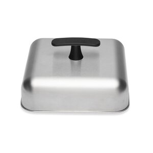 Weber warmtekoepel 26x26x12.5cm rvs